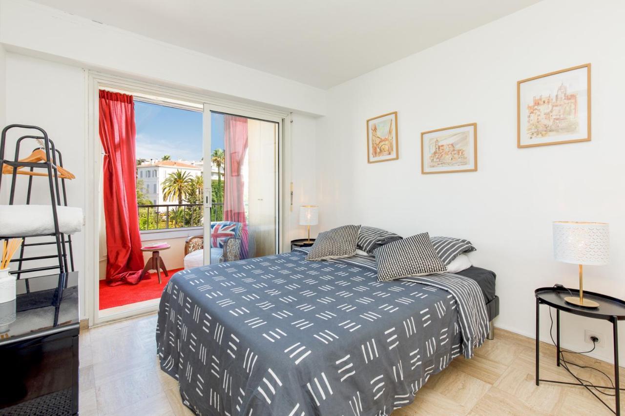 Vue Mer Exceptionnelle Sur Plage Du Midi En 1Re Ligne- 2 Chambres Κάννες Εξωτερικό φωτογραφία